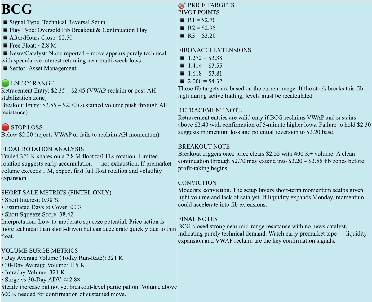 ⚪️FREE Watchlist, OCTOBER 20, 2025, Monday. NFA - DrJag8