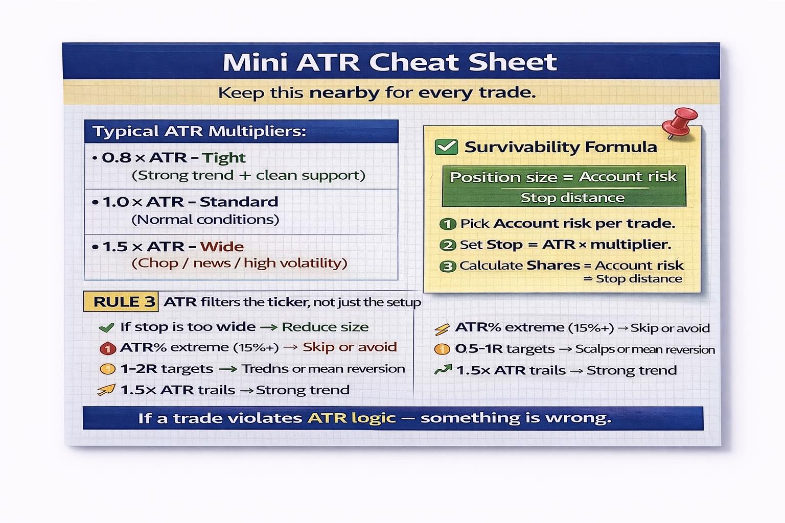 STOCK EDUCATION 101 2026 5/53: ATR PLAYBOOK: Using Volatilit... - moomoo  Community