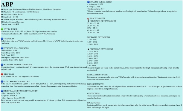 🔵Watchlist, FEBRUARY 10, 2026, Tuesday. NFA-DrJaguar8