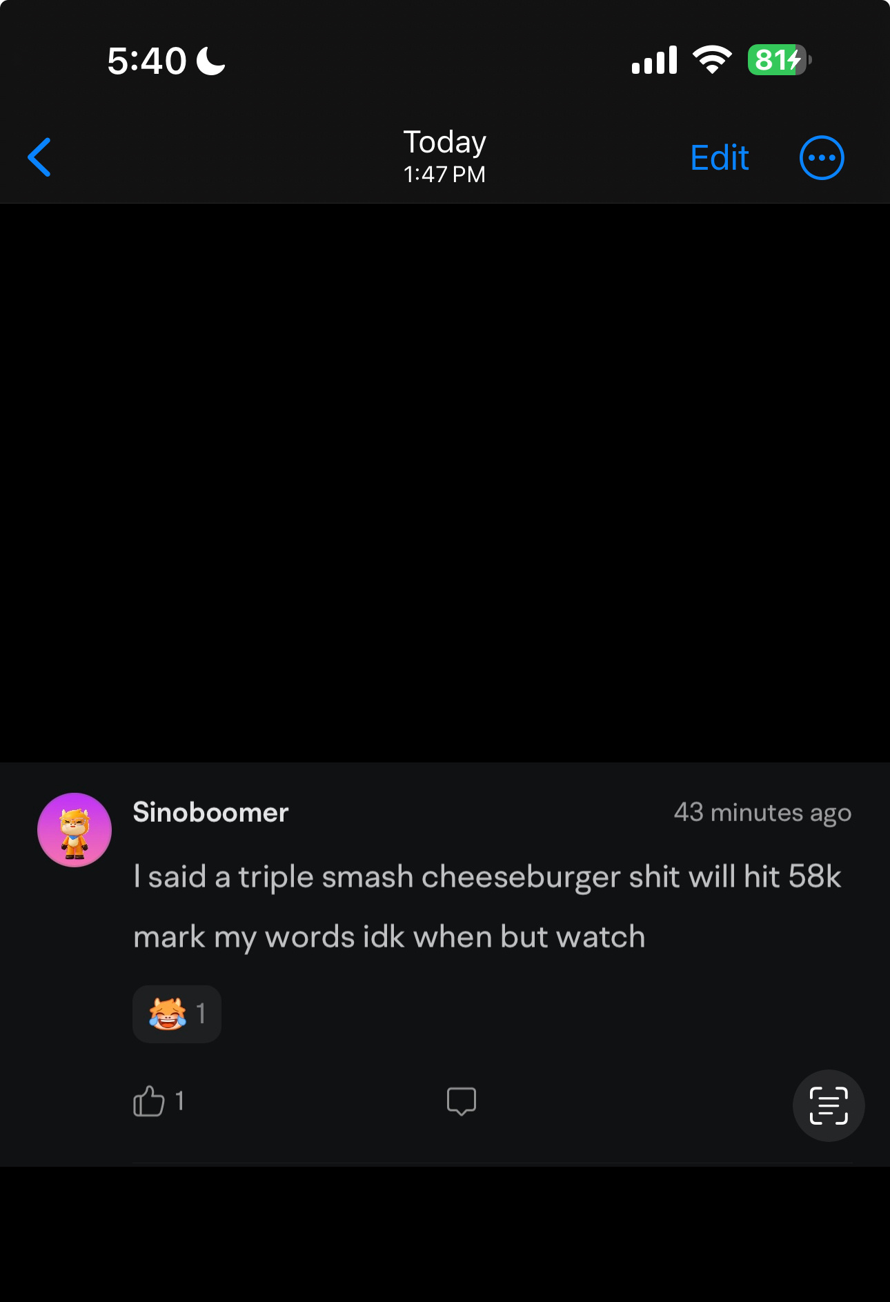 I want my fat ass cheeseburger now , buy the dip n stfu 🍔🍔