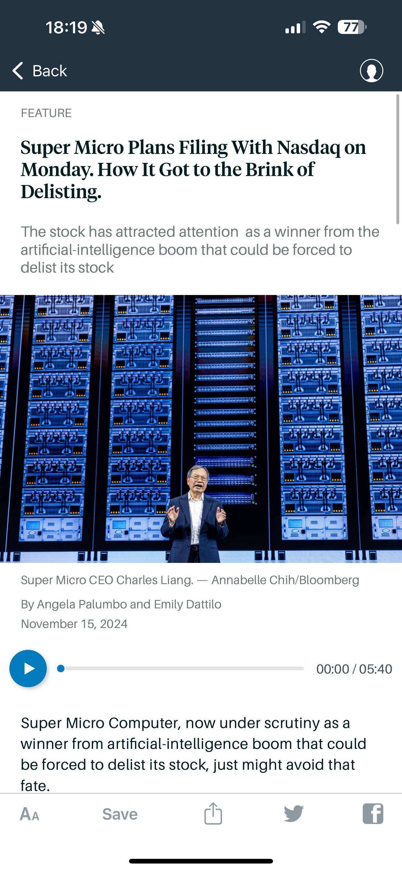 $Super Micro Computer (SMCI.US)$