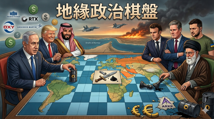 油股升、金價跌、歐洲慘、美國笑？戰後兩個月，誰在裸泳？ Happy Friday !