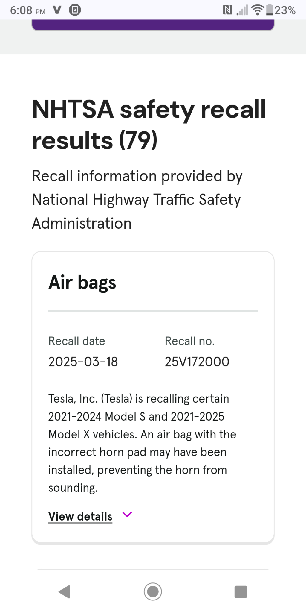 $特斯拉 (TSLA.US)$ https://www.cars.com/research/tesla/recalls/