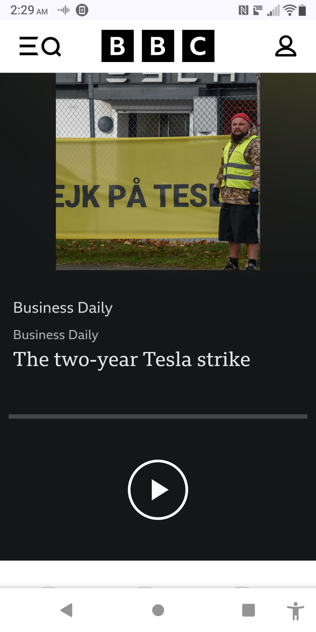 特斯拉(TSLA.US)$[链接: BBC音频| 每日商业| 特斯拉两年罢工] - moomoo 社区