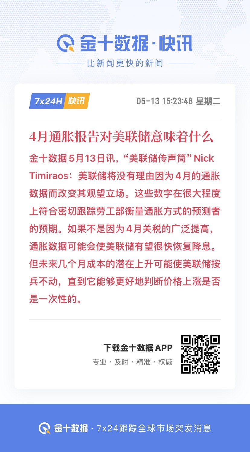 $三倍做空半导体ETF-Direxion (SOXS.US)$ 还是不建议着急做空,CPI的利好是需要消化一会儿的,但我其实比较相信这位Nick的发言, 鲍威尔其实是一个严格遵守他们美联储经济模型的人。所以他每次都会比较晚