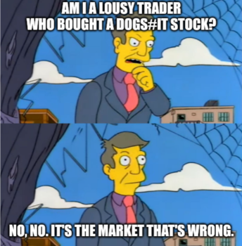 it's market manipulation!
