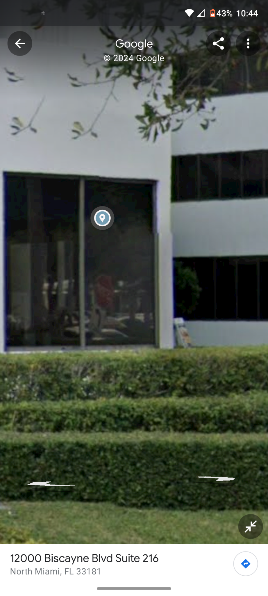 $Innovative Eyewear (LUCY.US)$ here's your corporate office this is the extent of the entire company right here, a 350 sq ft suite.