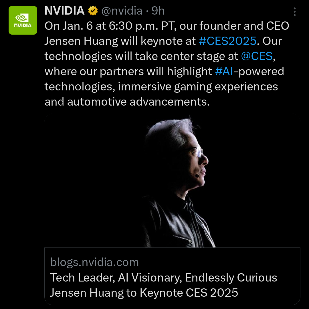 $NVIDIA (NVDA.US)$ No one knows exactly when they will ring the bell signaling the bottom  price of Nvidia stock but I can tell you the date that you better own...