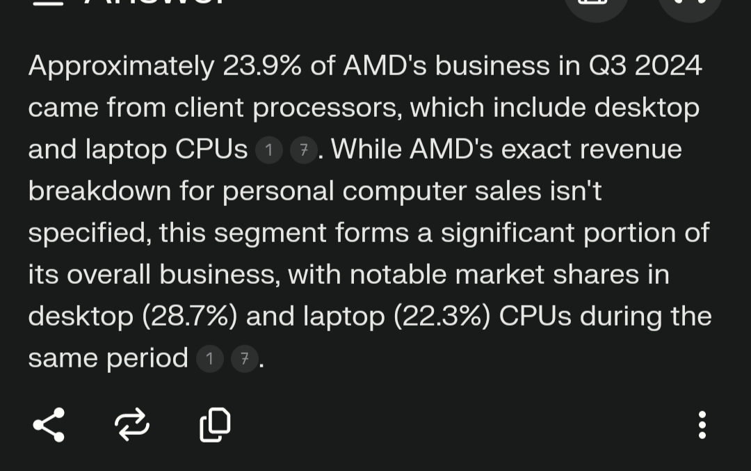 $アドバンスト・マイクロ・デバイシズ (AMD.US)$ 最初はデル、今度はマイクロン  彼ら両方が、消費者市場での見通しを下方修正し、PCSを弱点として挙げています。  これはAMDにとっての警戒信号です  それは彼らが論理的に売り込んでいる市場の1つです。デルが世界に消費者の需要が弱まっていると伝えている今、マイク...