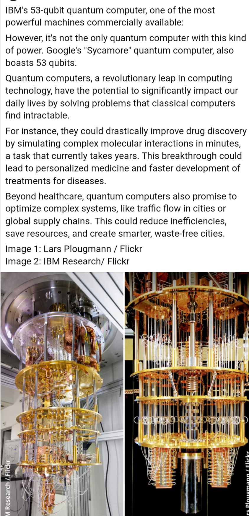 $纳斯达克综合指数 (.IXIC.US)$ 大家都看到了谷歌在宣布Willow时的反弹，但对IBM却毫无动静？