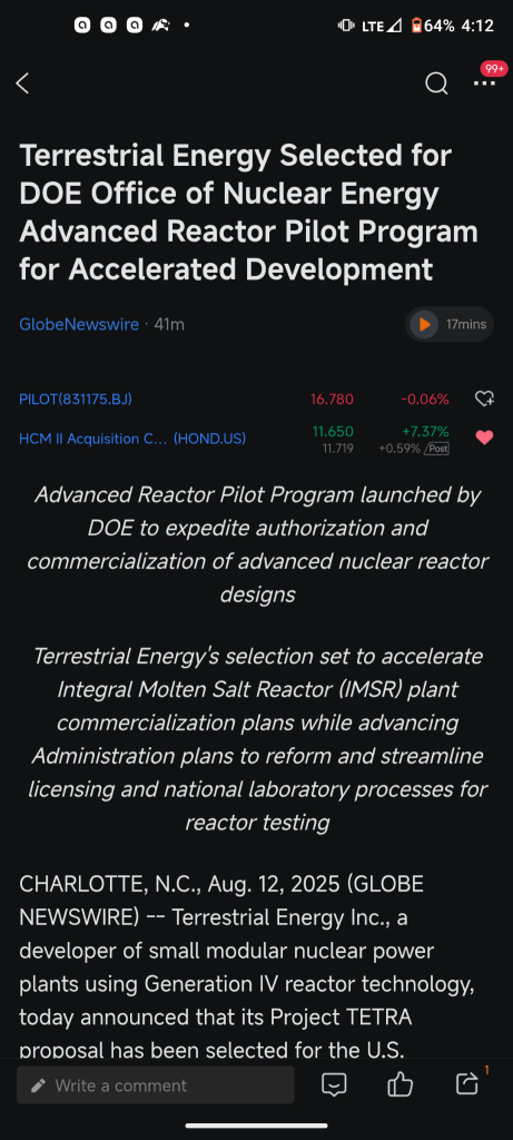 BUY BUY NOW!! READ NEWS, HOLY SHIT!