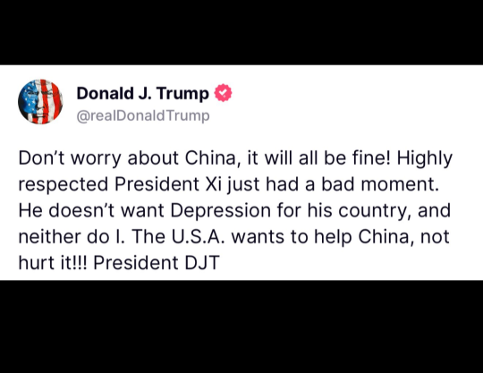 买股票.... 特朗普总统推文... 阅读