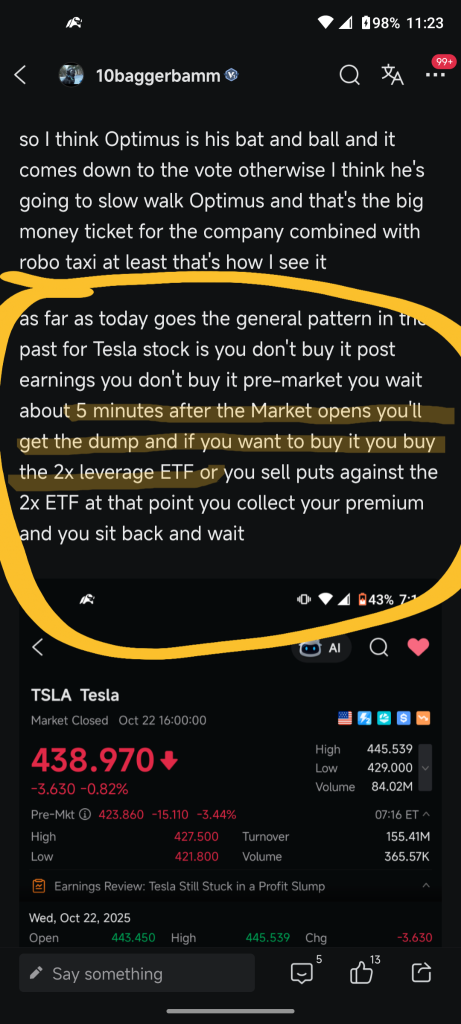 if you listened to what I posted yesterday and today