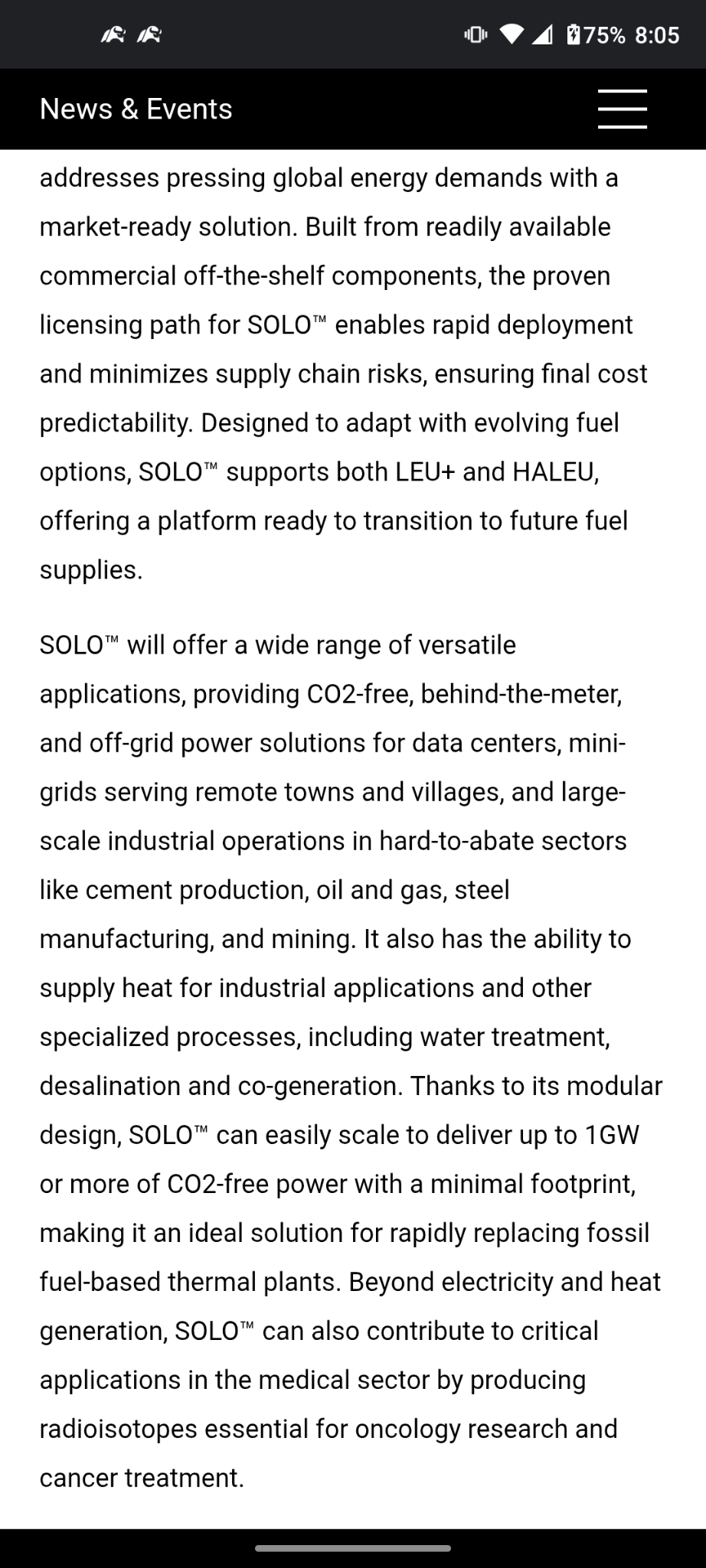 $Terra Innovatum Global (NKLR.US)$ $Oklo Inc (OKLO.US)$$NANO Nuclear Energy (NNE.US)$$NuScale Power (SMR.US)$$Terrestrial Energy (IMSR.US)$$英伟达 (NVDA.US)$