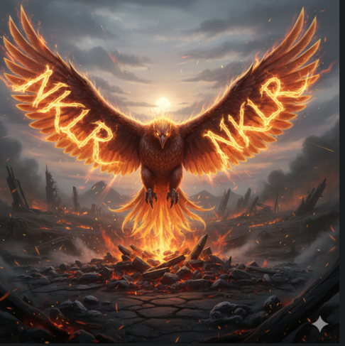 From the ashes it rises