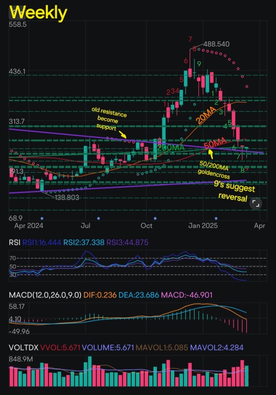 Tesla's Tactical Technical Analysis