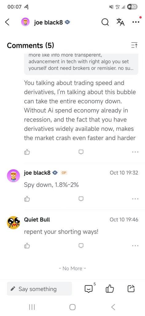 就是這樣的，我的意思是相當無意義或者說是廢話。