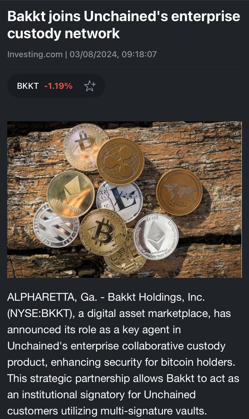 $Bakkt Holdings (BKKT.US)$ [Rich][Blessing][Rich]
