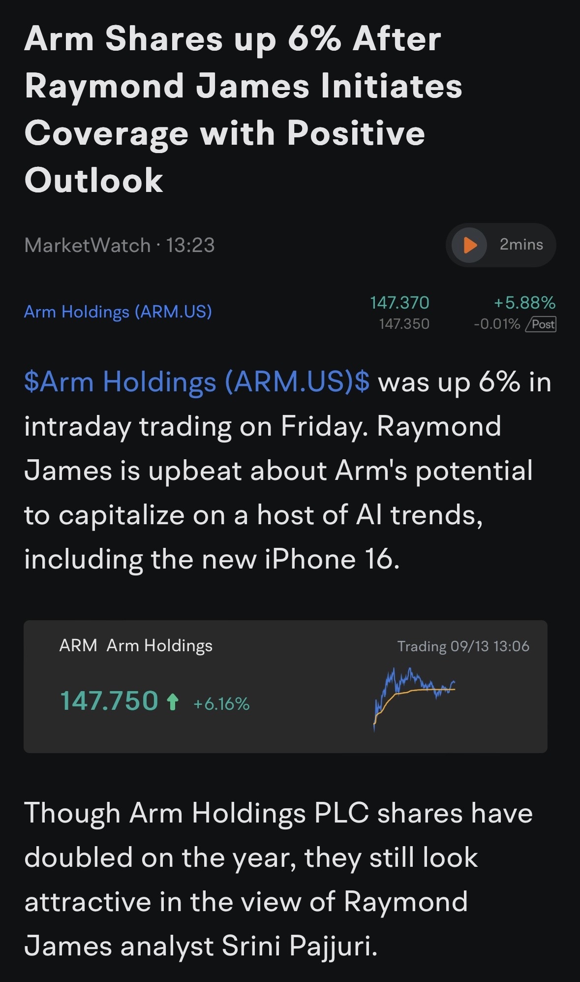 $Arm Holdings (ARM.US)$