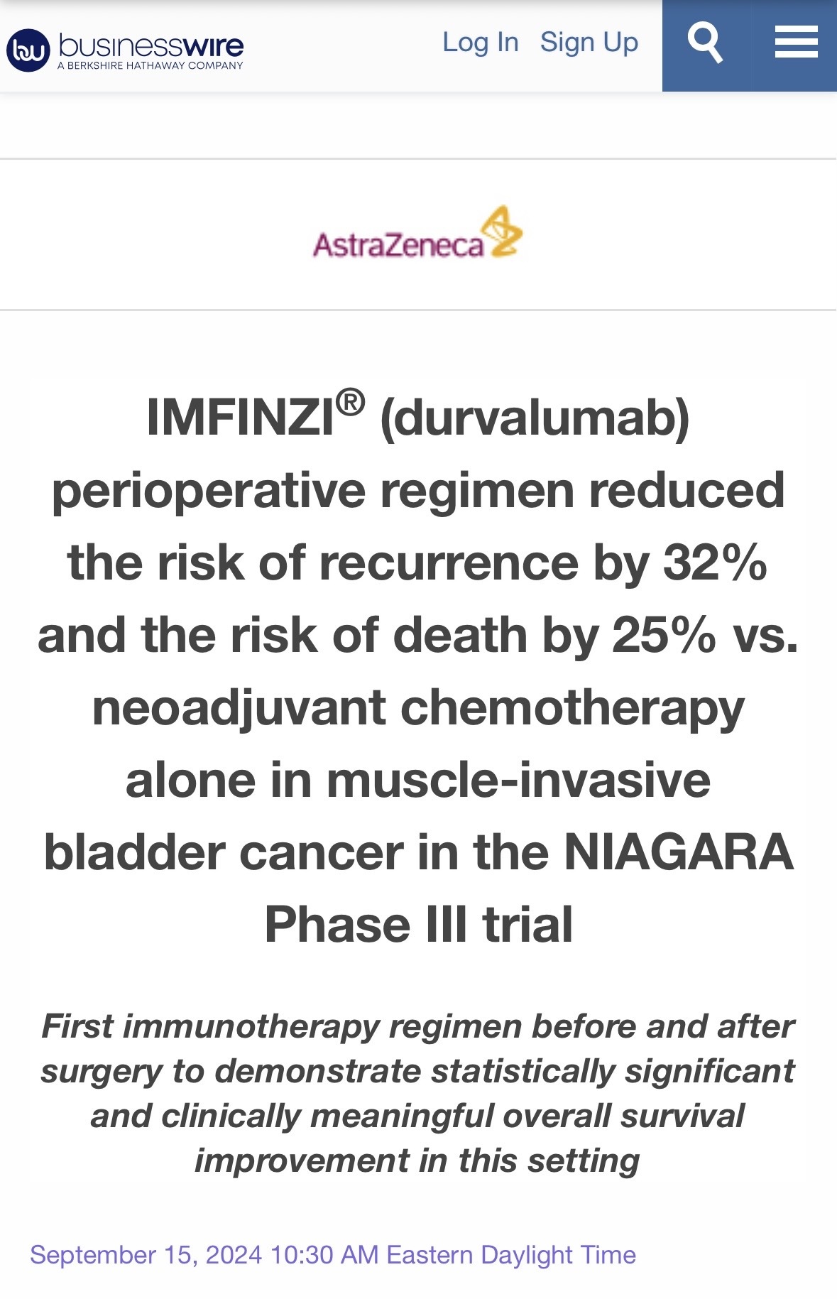 $AstraZeneca (AZN.US)$