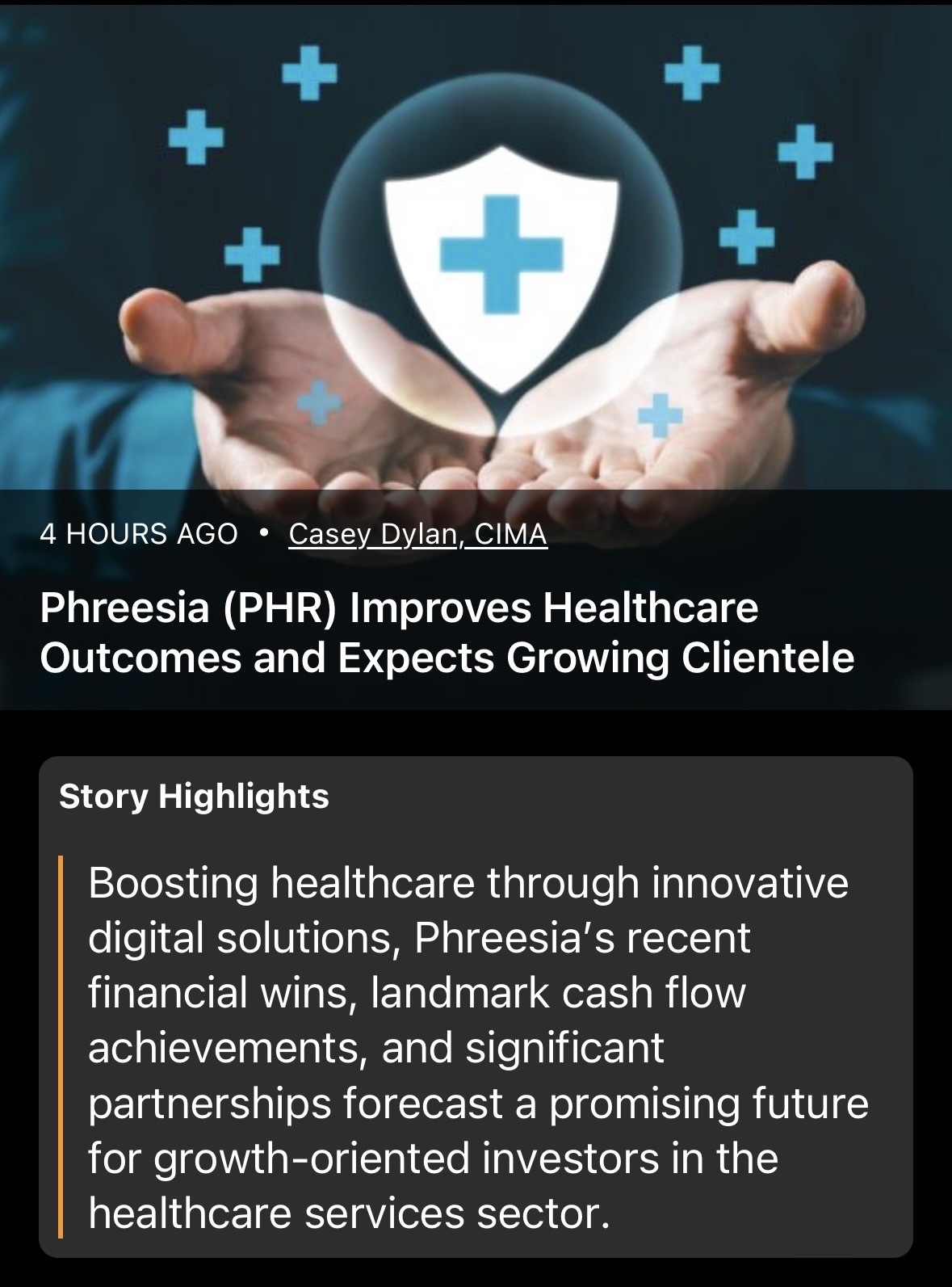 $Phreesia (PHR.US)$