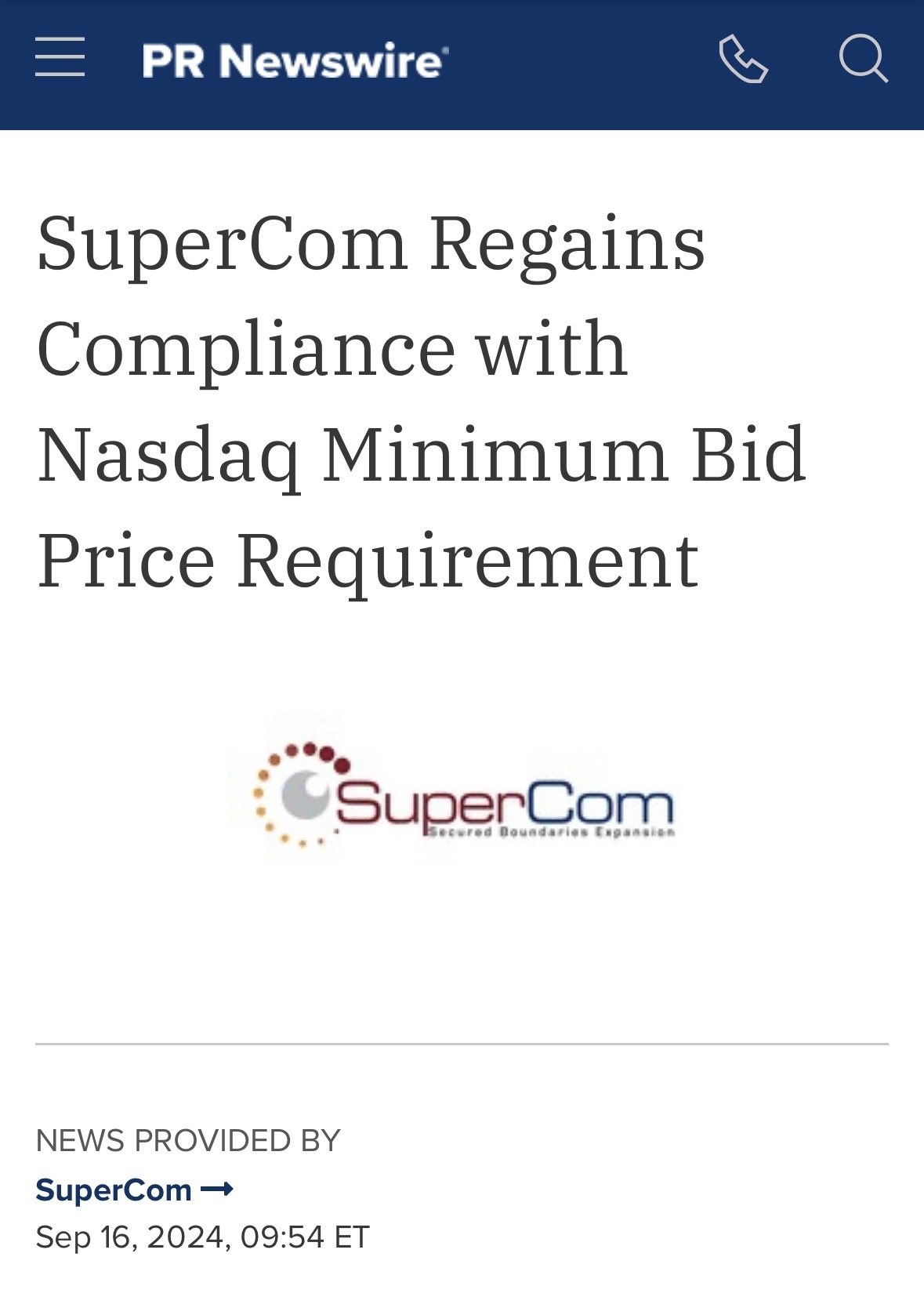 $SuperCom (SPCB.US)$