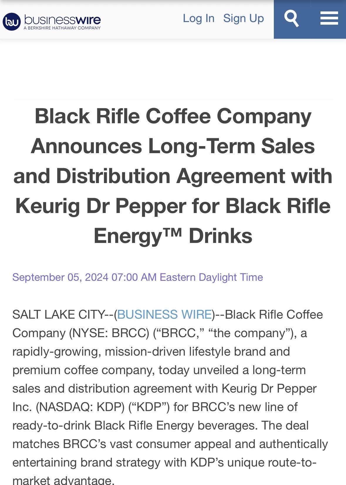 $BRC Inc (BRCC.US)$