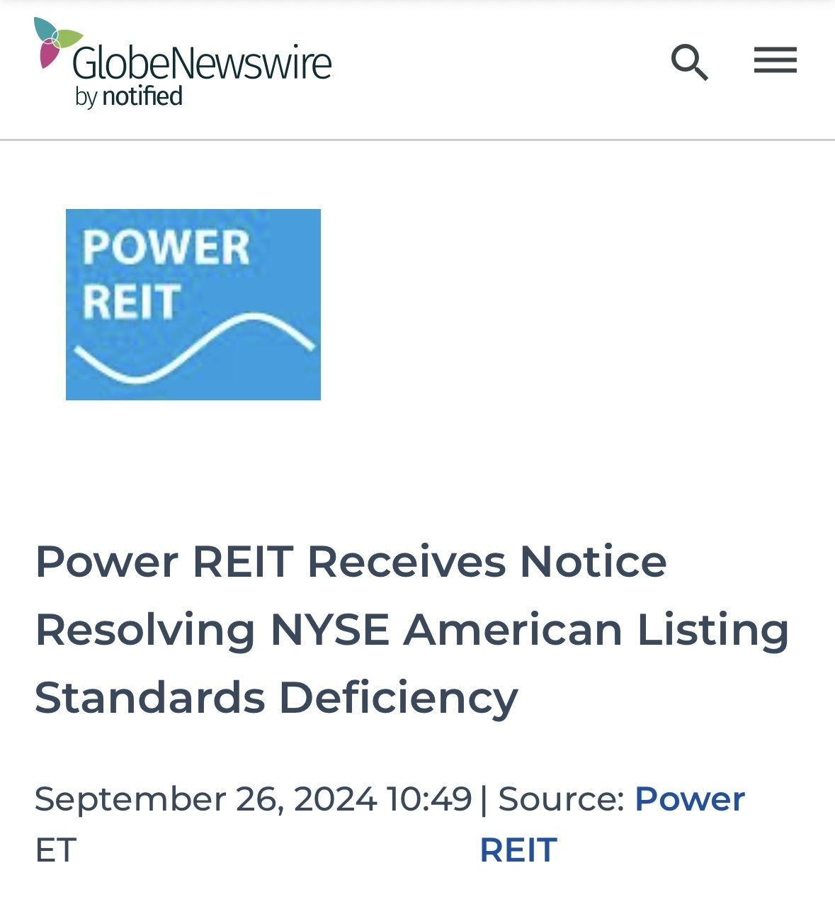 $Power REIT (PW.US)$