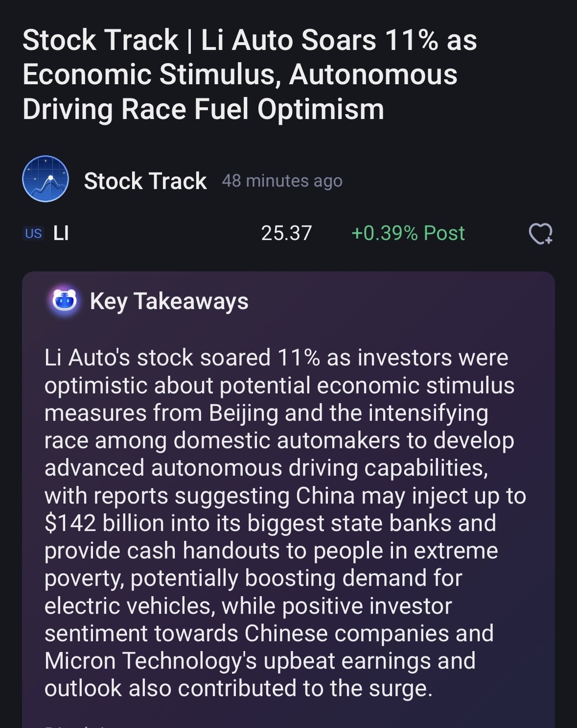 $Li Auto (LI.US)$