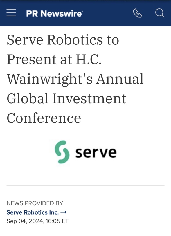 Serve Robotics 🤖