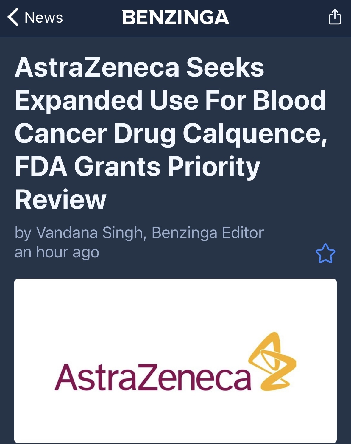 $AstraZeneca (AZN.US)$