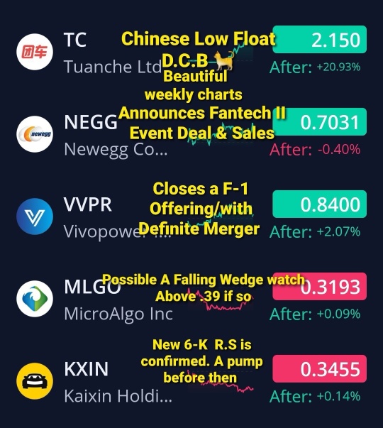 10/7/24 🦍’s Watchlist 2.0 🚨🚨 *not trading advice*