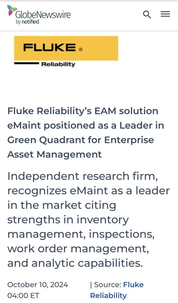 FLUKE equals Quality. Not sure about the stock but FLUKE Meters are very reliable.