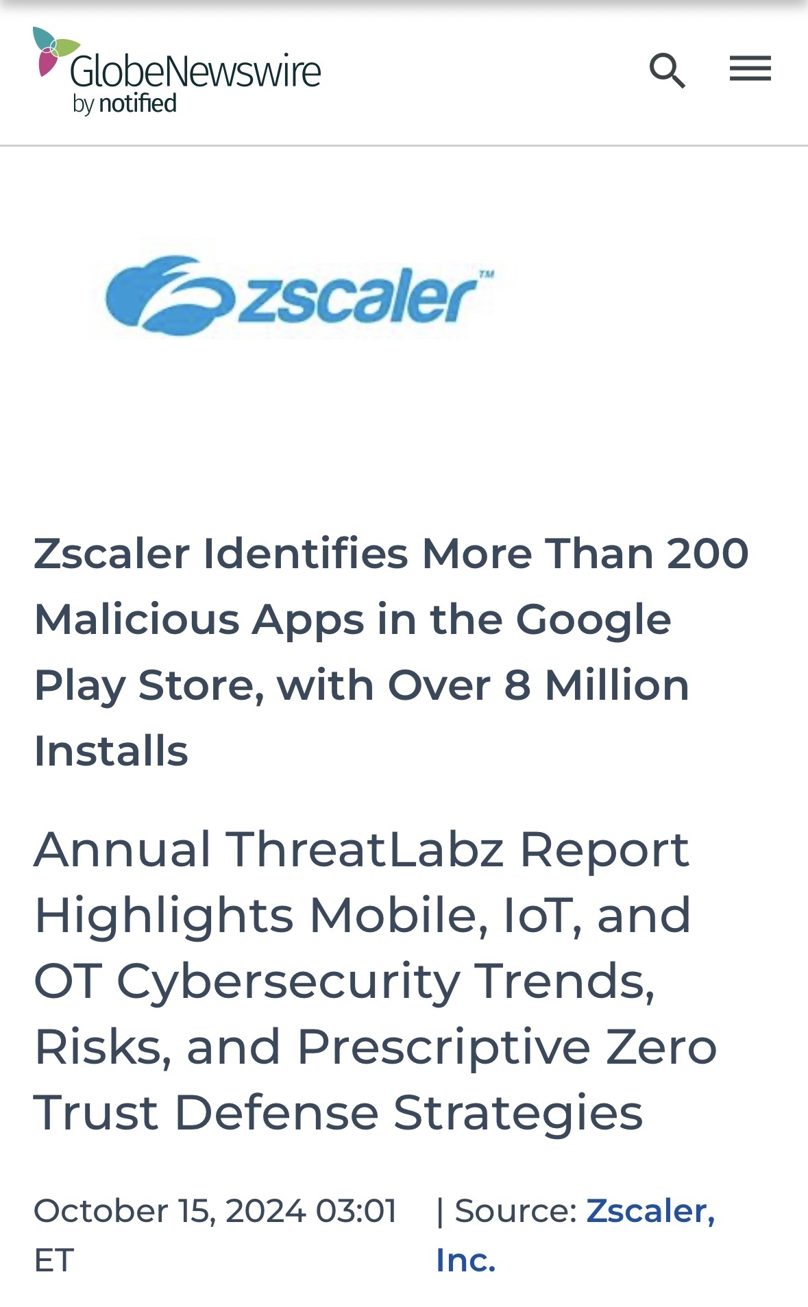 $Zscaler (ZS.US)$