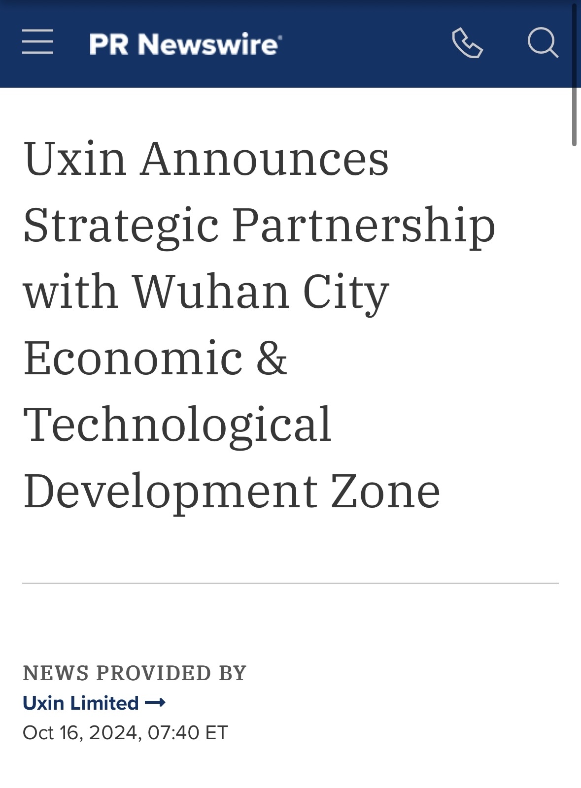 $Uxin (UXIN.US)$