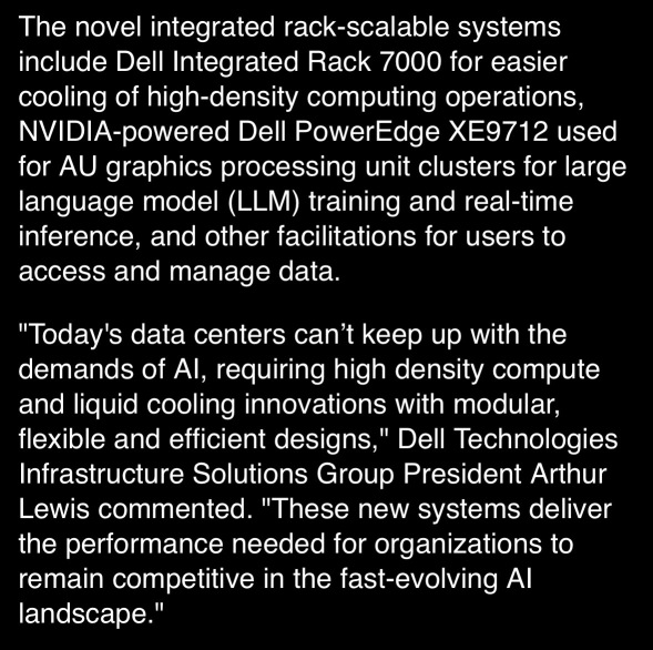 “Dell unveils new servers with Nvidia’s AI chips”