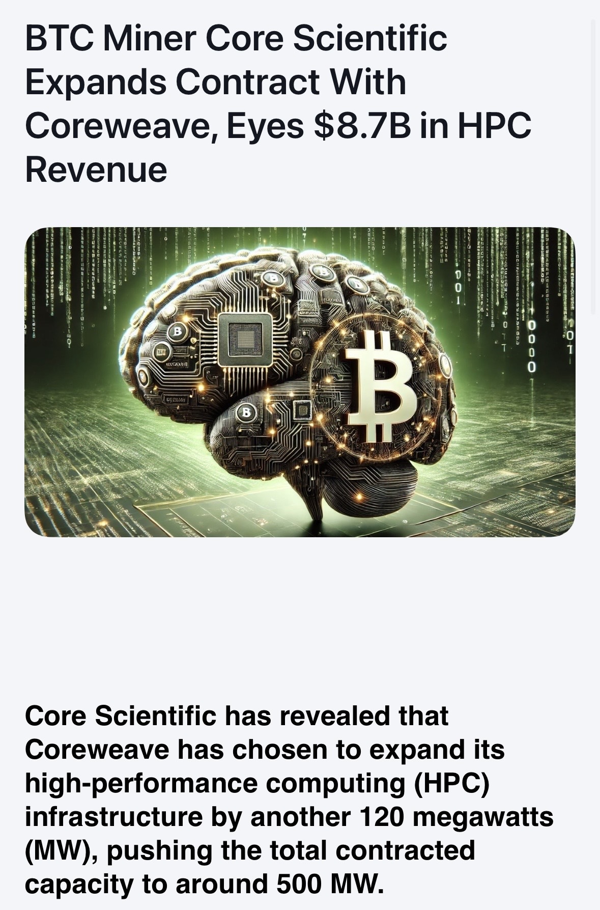 $Core Scientific (CORZ.US)$