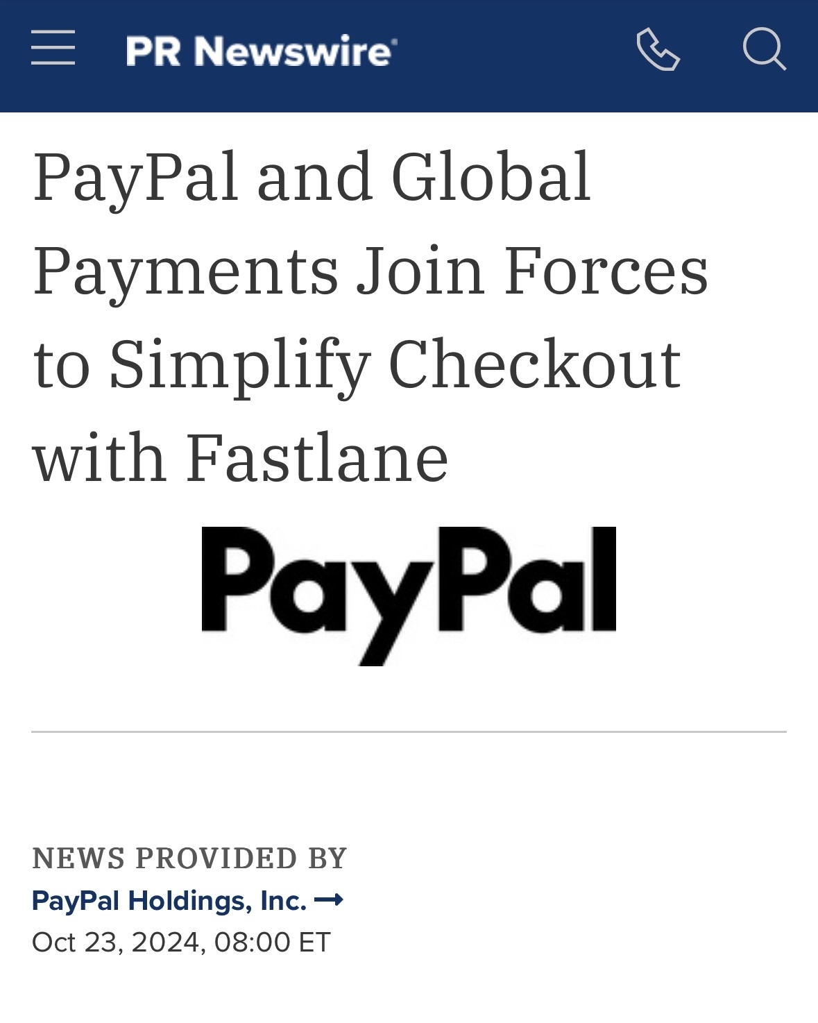 $PayPal (PYPL.US)$