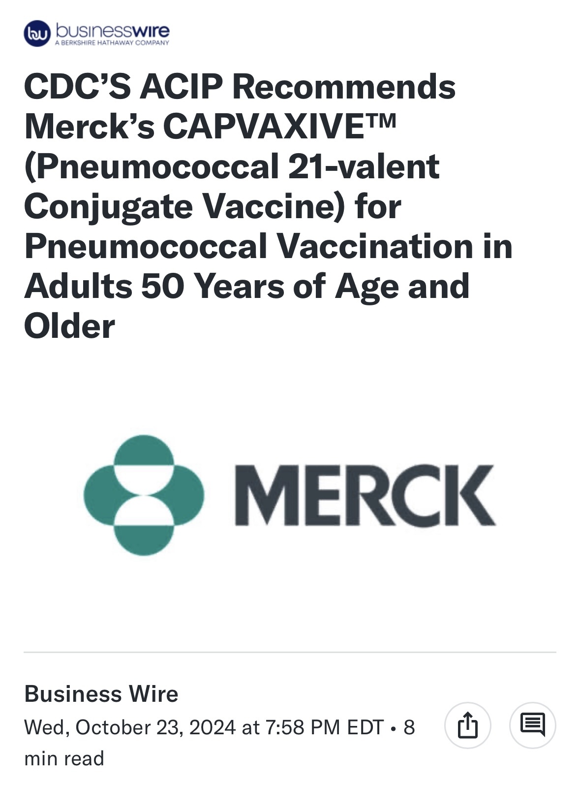 $Merck & Co (MRK.US)$