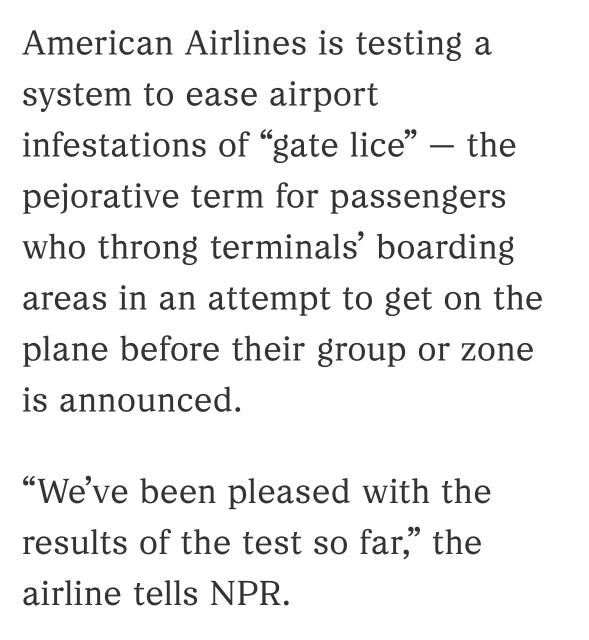 My new band name is: “Gate Lice” 🤣🤒😷