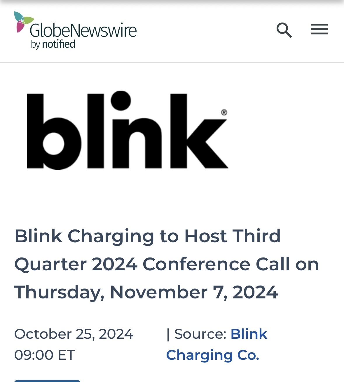 $Blink Charging (BLNK.US)$