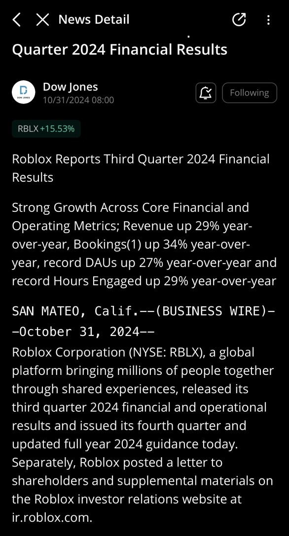 Quarter 2024 Financial Results.