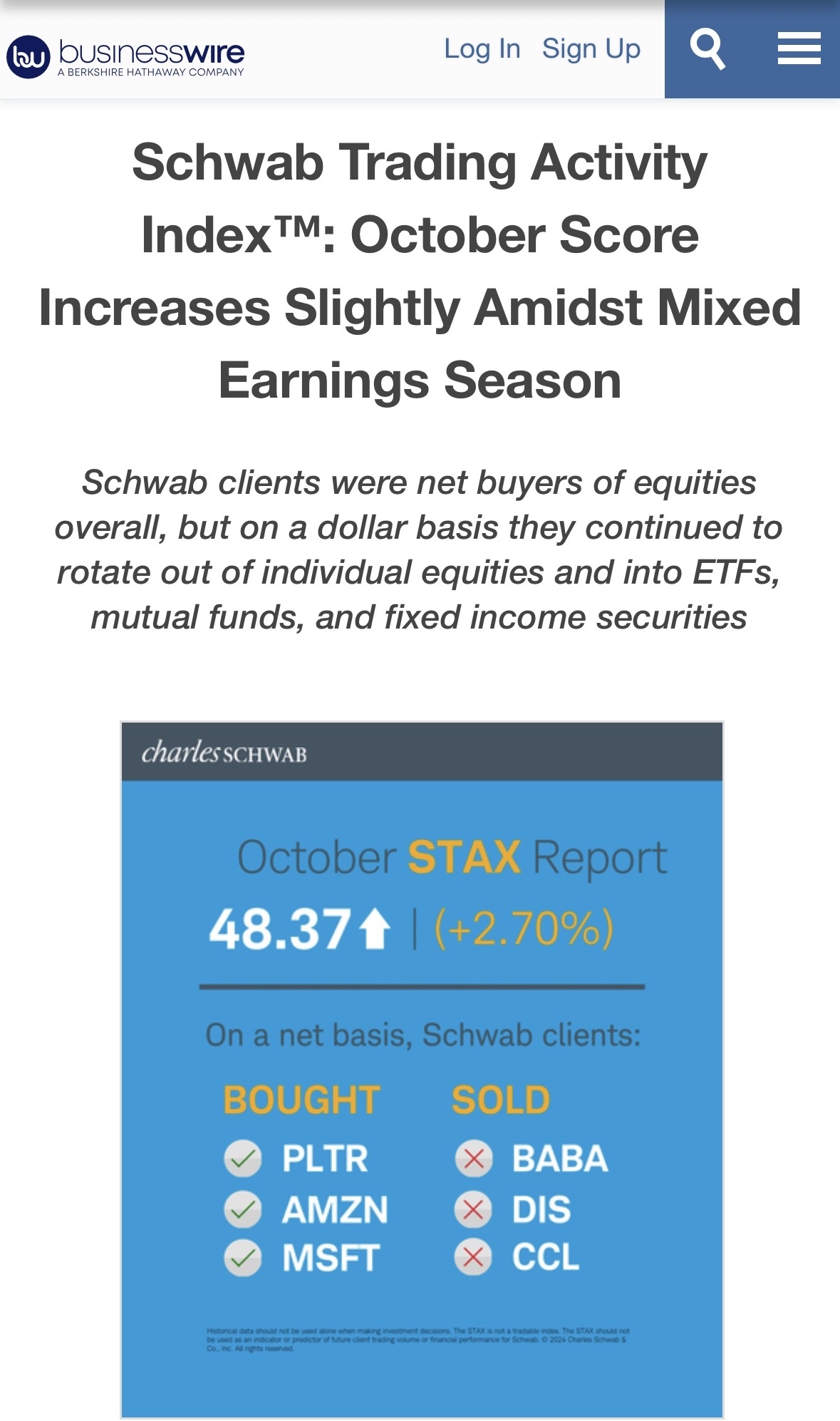 $嘉信理財 (SCHW.US)$