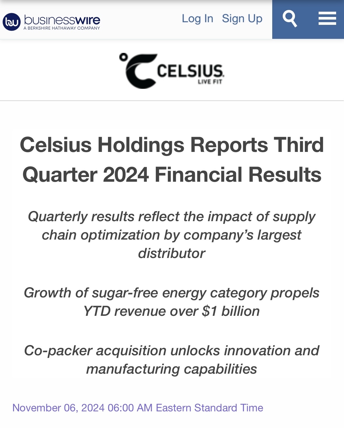 $Celsius Holdings (CELH.US)$