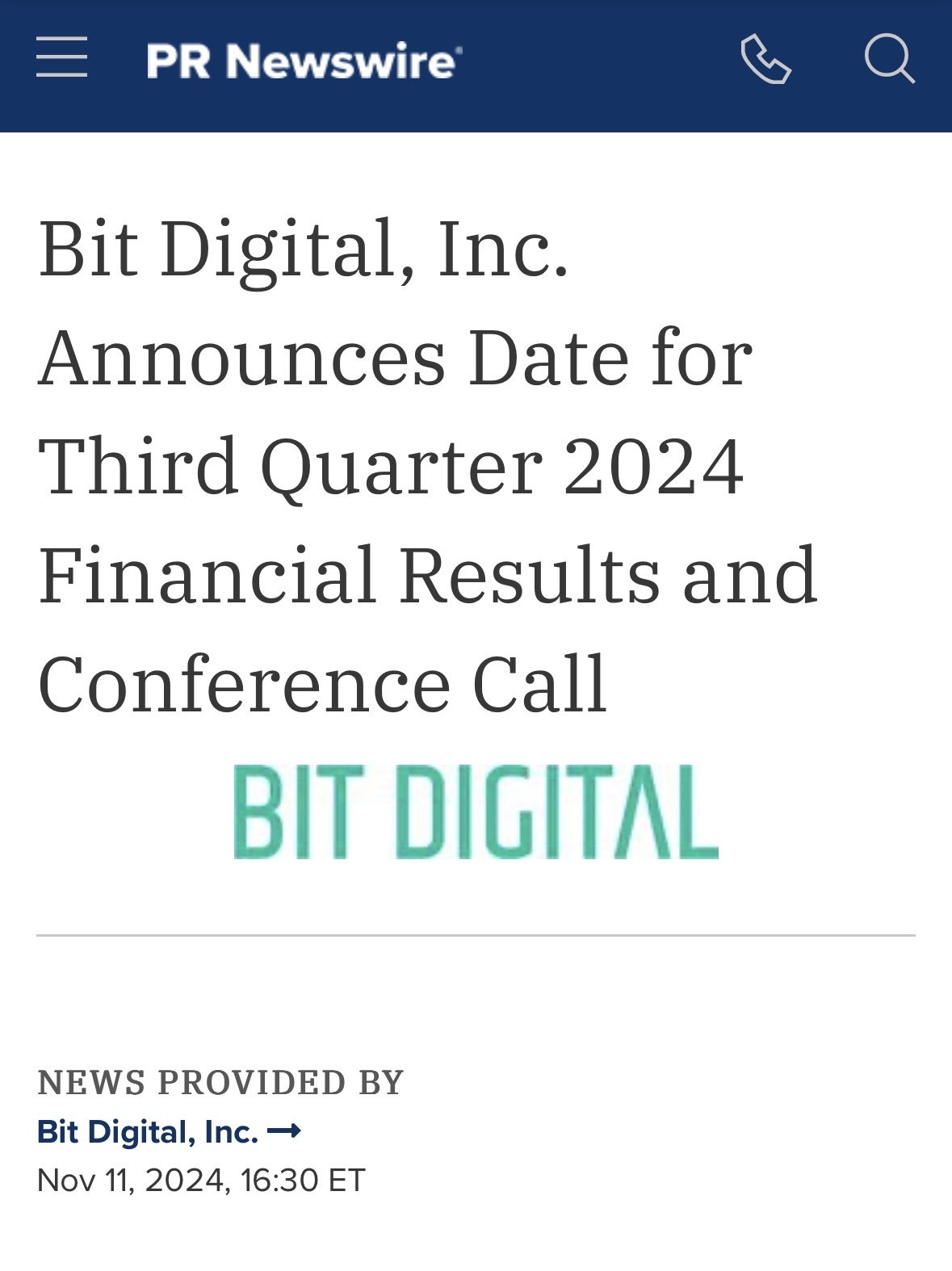 $Bit Digital (BTBT.US)$