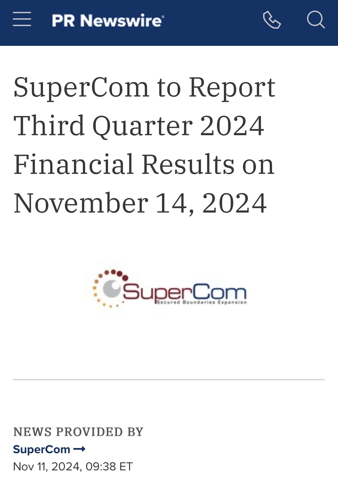 $SuperCom (SPCB.US)$