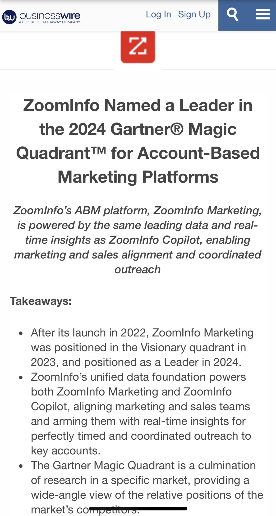 $ZoomInfo (ZI.US)$