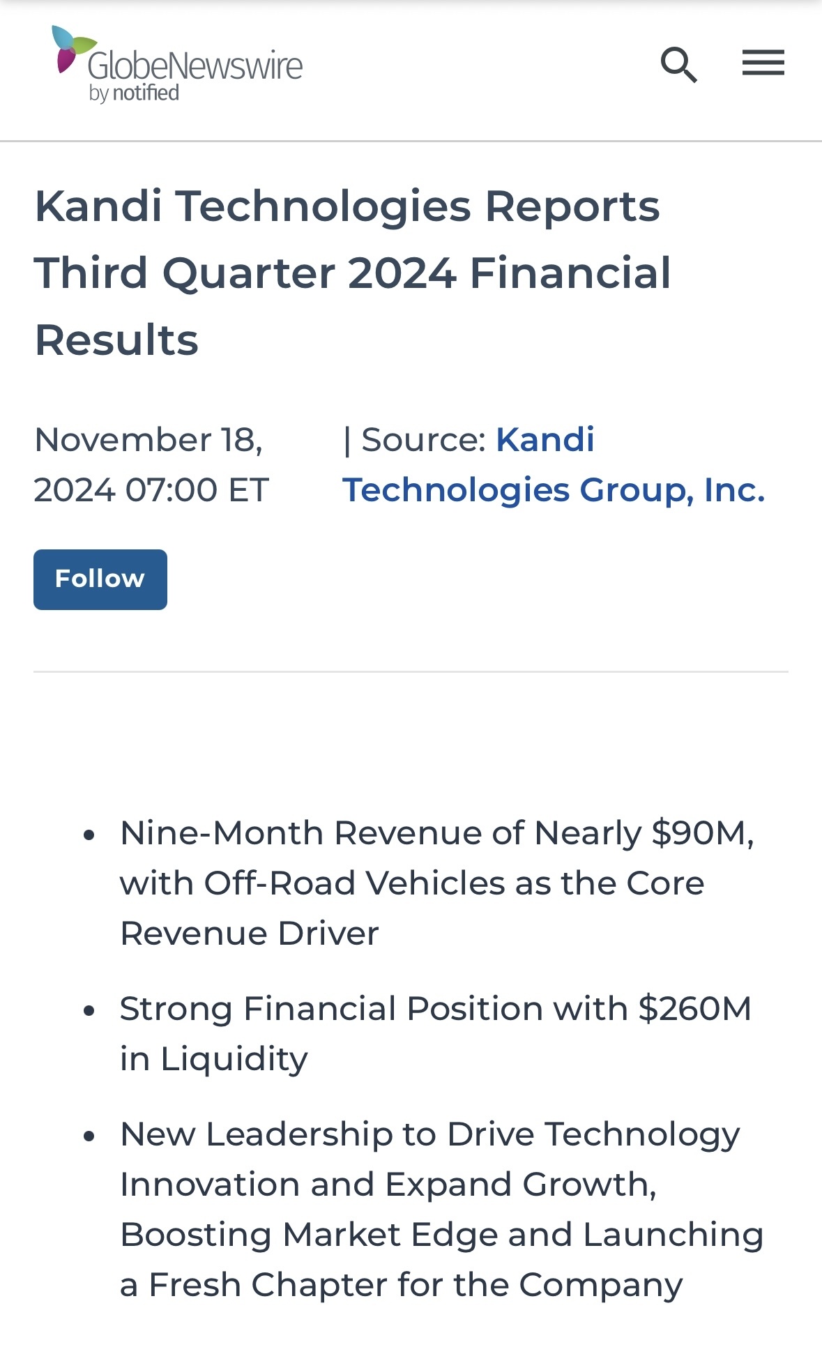 $Kandi Technolgies (KNDI.US)$