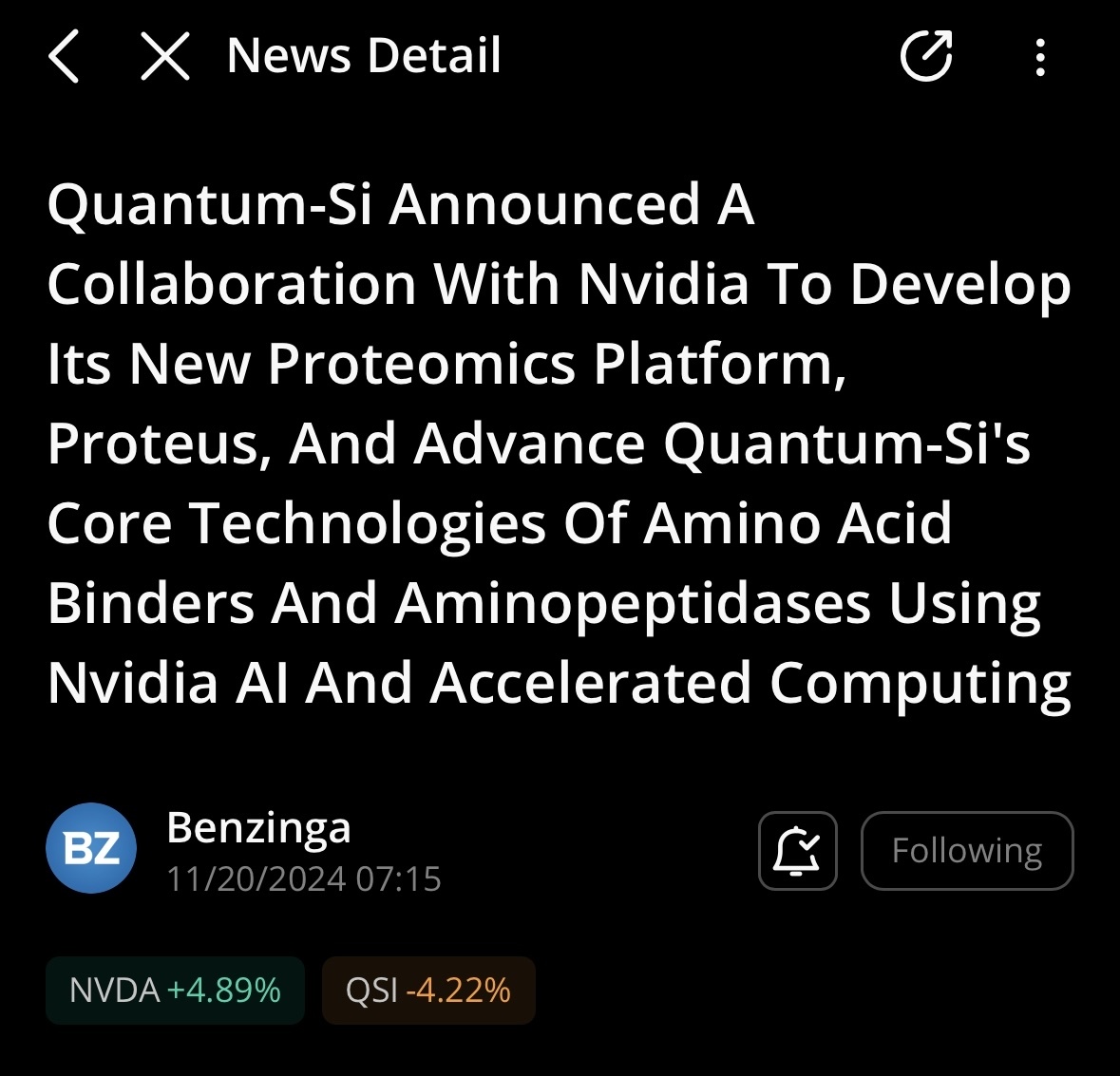 $Quantum-Si (QSI.US)$