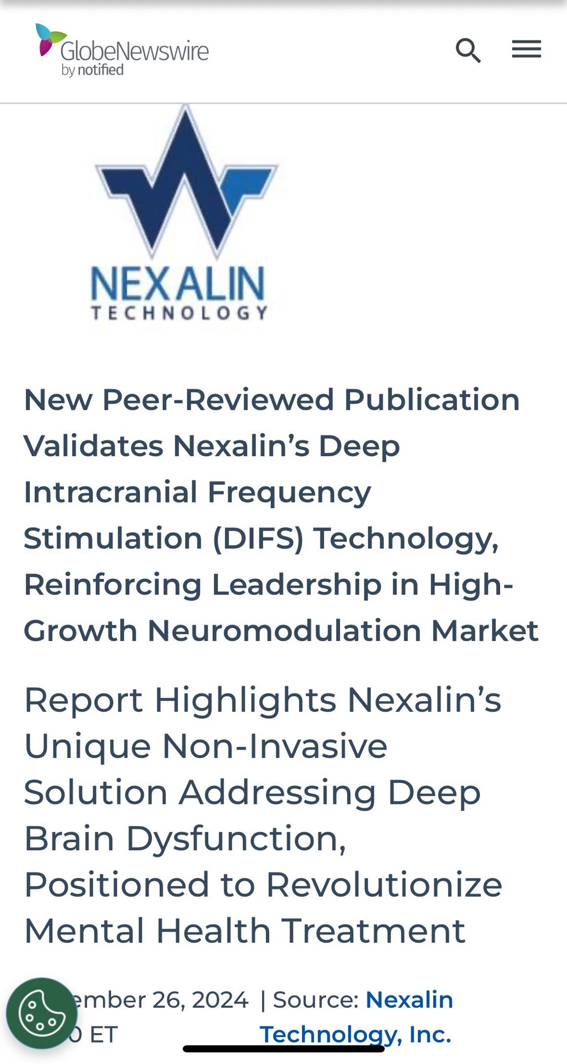 $Nexalin Technology (NXL.US)$